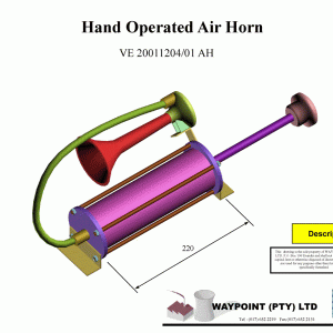 Hand Operated Air Horn