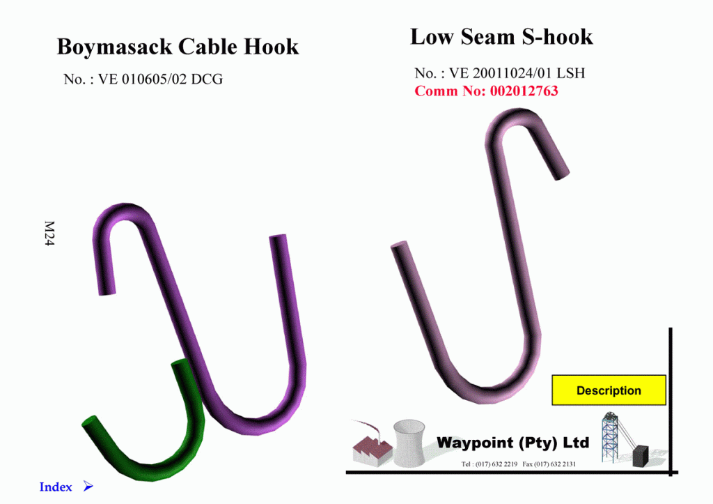 Cable hooks | Waypoint Engineering