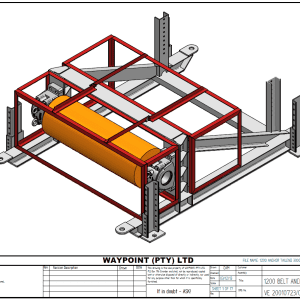 A Frame Tailend with 400 Pulley