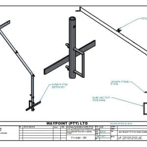 CONVEYOR LIGHT BRACKET