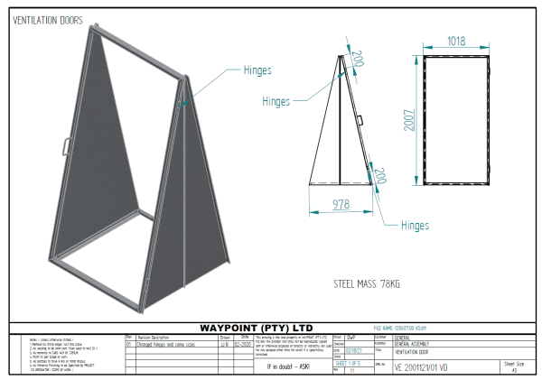 Ventilation Door | Waypoint Engineering
