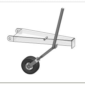 Adjustable Jockey Wheel